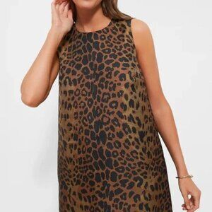 Tuckernuck Marlowe Leopard Print Sleeveless Dress XS
